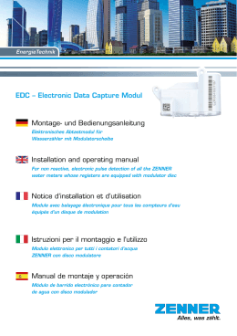 EDC – Electronic Data Capture Modul Montage- und