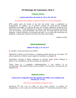 IV Domingo de Cuaresma, Ciclo C. San Lucas 15, 1–3. 11–32: Este