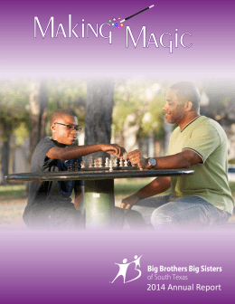 2014 Annual Report - Big Brothers Big Sisters of South Texas