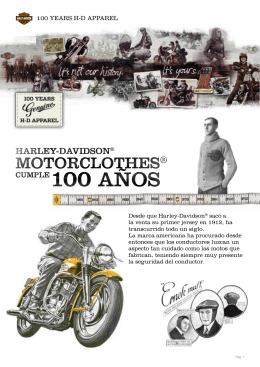 100 YEARS H-D APPAREL - Harley