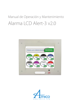 Alarma LCD Alert-3 v2.0