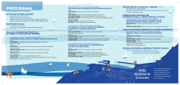Programa semana marítima europea