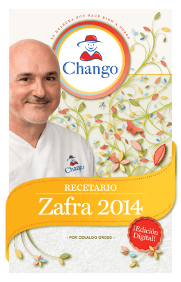 A Recetario Chango2014