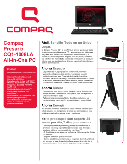 Compaq Presario CQ1-1008LA All-in-One PC