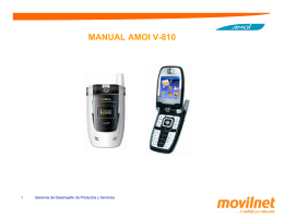 MANUAL AMOI V-810