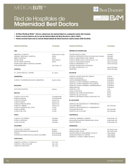 Red de Hospitales de Maternidad Best Doctors