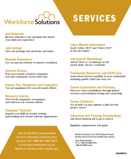SERVICES - Workforce Solutions logo