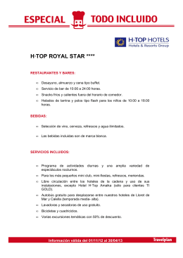Hotel H·Top Royal Star