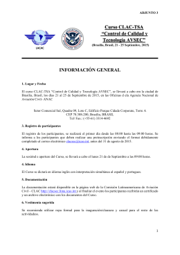 Adjunto 3 - Comisión Latinoamericana de Aviación Civil