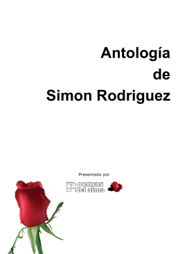 Antología de Simon Rodriguez