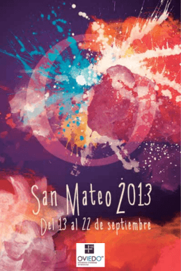 Consulta el programa íntegro de San Mateo 2013