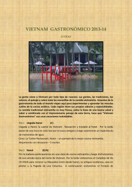 VIETNAM COMPLETO - Viajar a la Carta