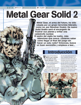 Descargar Metal Gear Solid 2