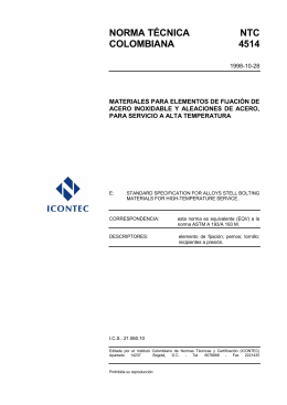 NTC 4514 - ICONTEC Internacional
