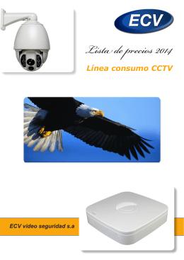 Lista de precios 2014 - ECV Vídeo Seguridad SA