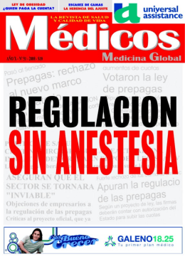 Actualidad - Revista Medicos