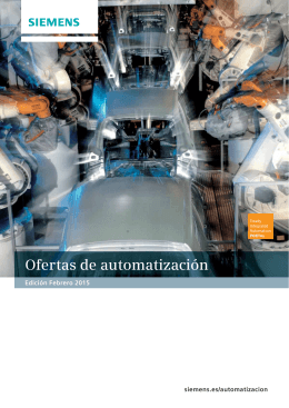 Catálogo Ofertas de Automatización