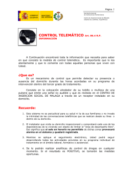 CONTROL TELEMÁTICO Art. 86.4 RP