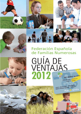 Guía de Ventajas 2012 - Federación Española de Familias