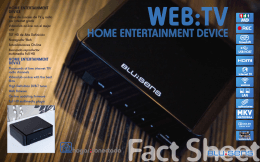 web:tv home entertainment device