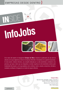 Empresas desde dentro: Inside Infojobs