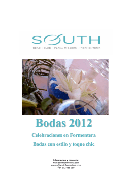 BODAS SOUTH BEACH 2012