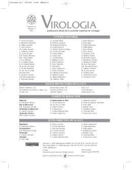 Descargar PDF - Sociedad Española de Virología