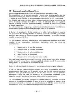MODULO II - 4 SECCIONADORES Y CUCHILLAS DE TIERRA.doc 1