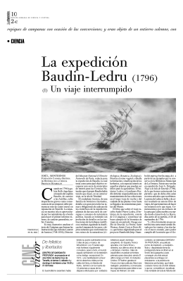 La expedición Baudin