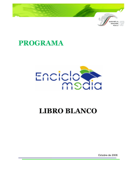 Programa Enciclomedia - Sistema de Información Cultural