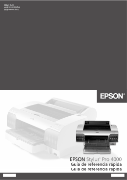 EPSON Stylus® Pro 4000