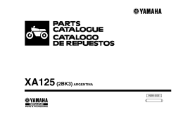 XA125(2BK3)ARGENTINA - Yamaha Motor México