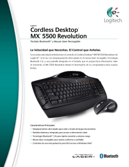 Cordless Desktop® MX™ 5500 Revolution