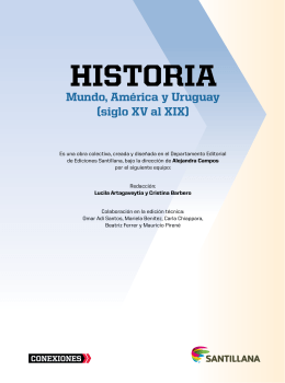 HIstorIa - Santillana Uruguay