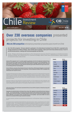 Chile - Foreign Investment Committee