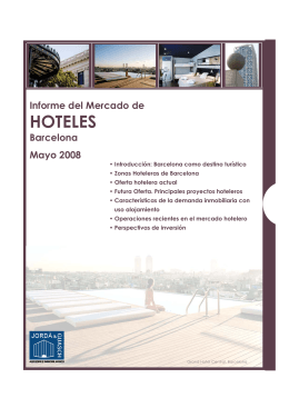 HOTELES - Gremi d`Hotels de Barcelona