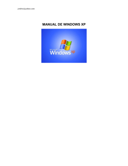 MANUAL DE WINDOWS XP