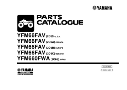 YFM66FAV(2C69)U.S.A. YFM66FAV(2C6A) CANADA