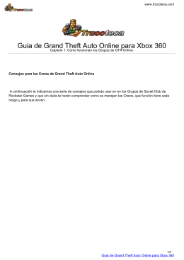 Guia de Grand Theft Auto Online para Xbox 360