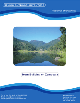 Team Building en Zempoala