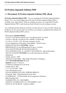 El Profeta (Spanish Edition) PDF eBook