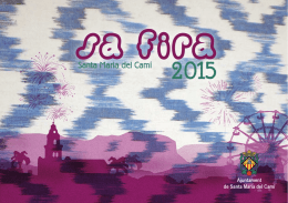 Fira-2015 - Ajuntament de Santa Maria del Camí