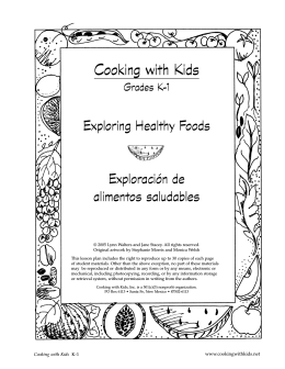 food - Cooking with Kids
