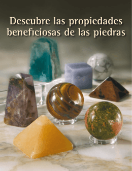 Descubre las propiedades beneficiosas de las piedras