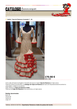 170.00 € - Flamenco Export