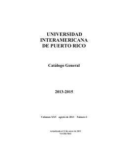 Catálogo de Estudiantes - Recinto de Arecibo
