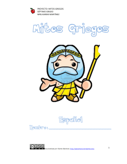 Mitos Griegos - Ideas Para la Clase.com