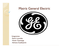 (Microsoft PowerPoint - Matriz General Electric