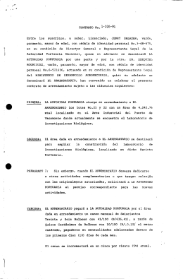 Contrato 1-026-91 de 1991 - Ministerio de Desarrollo Agropecuario