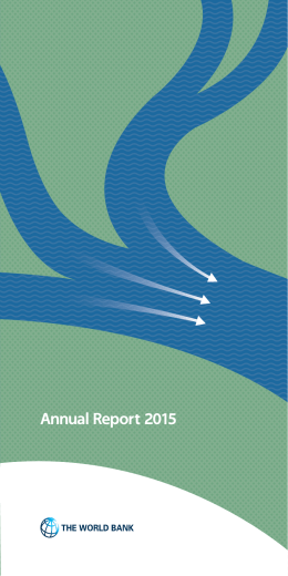 World Bank Annual Report 2015